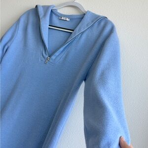 ZARA Light Blue Sweater Dress